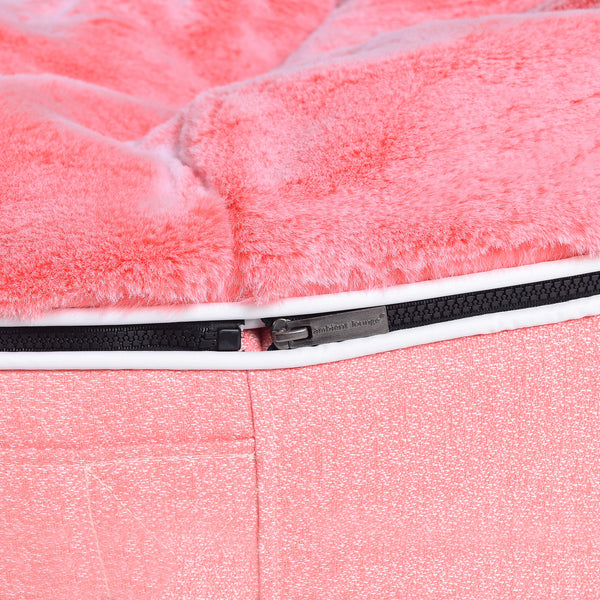 (S) Premium Indoor/Outdoor Dog Bed (Ballerina Pink - ltd. edition)