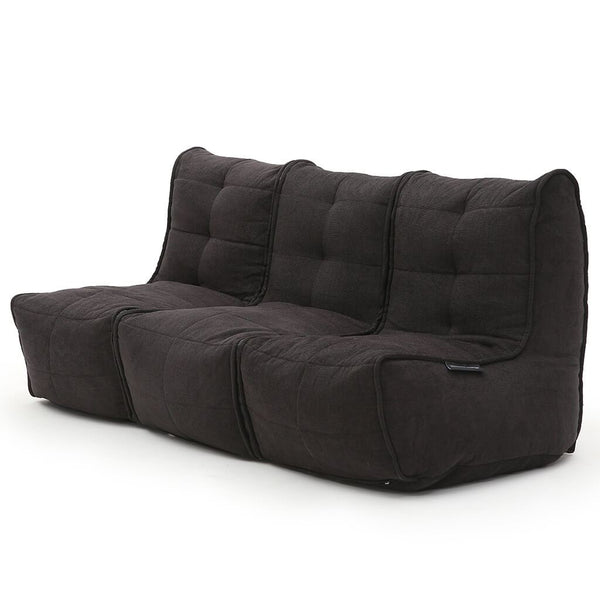 Mod 3 Movie Couch - Black Sapphire