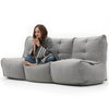 Mod 3 Movie Couch - Keystone Grey (with linen)