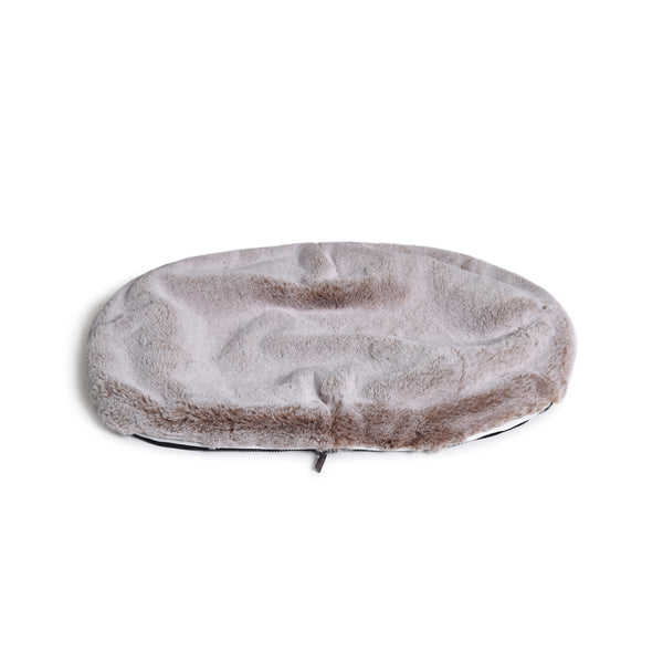 (S) Premium Cover - Cappuccino Frosted Faux Fur