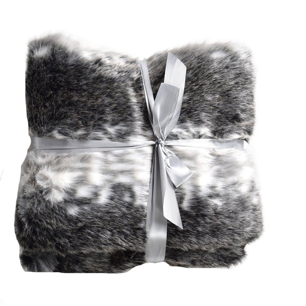 Throw - Deluxe Faux Fur Throw (Wild Animal)