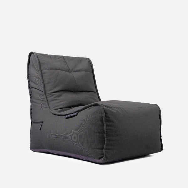 Evolution Sofa - Black Rock (Sunbrella)