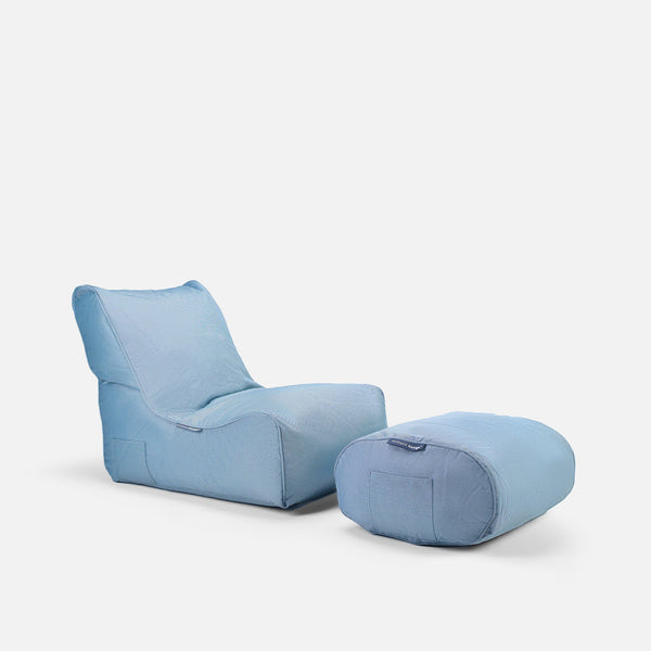 Evolution Chaise Set (Blue Sky Eclipse)