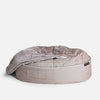 (L) Premium Indoor/Outdoor Dog Bed (Cappuccino)