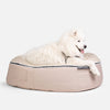 (L) Premium ThermoQuilt Dog Bed (Beige)