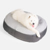 (L) Premium ThermoQuilt Dog Bed (Grey)