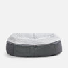 (L) Premium ThermoQuilt Dog Bed (Grey)