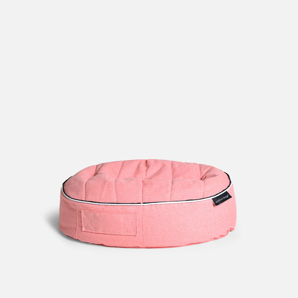 (M) Premium Indoor/Outdoor Dog Bed (Ballerina Pink)