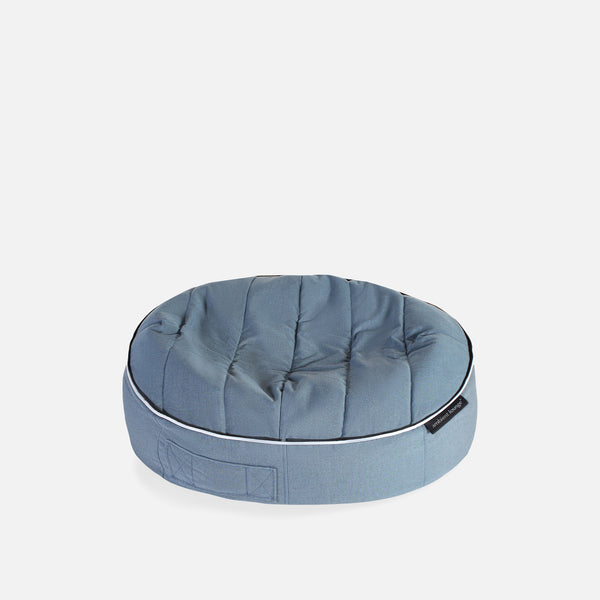 (M) Premium Indoor/Outdoor Dog Bed (Blue Dream Organic Cotton)