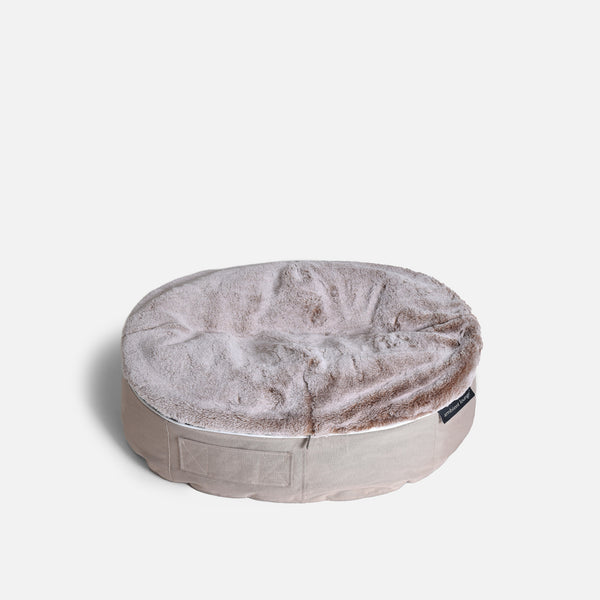 (M) Premium Indoor/Outdoor Dog Bed (Cappuccino)