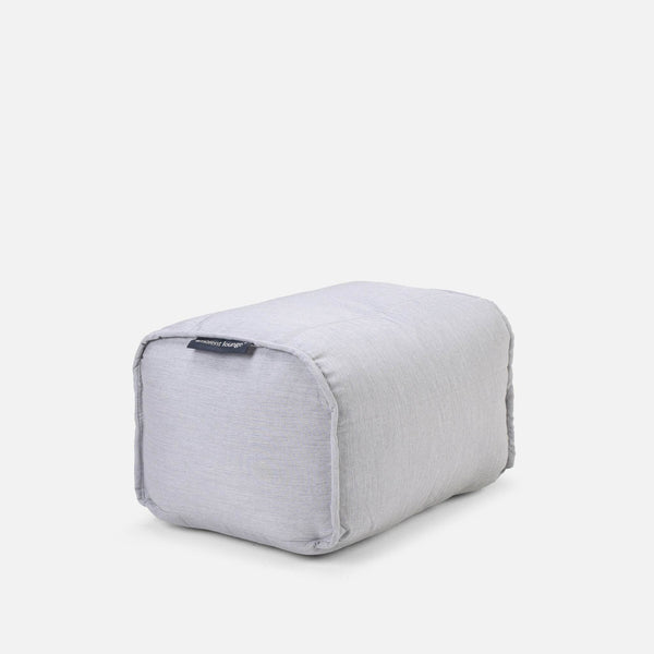 Ottoman Deluxe - Maldives Grey (Sunbrella®)