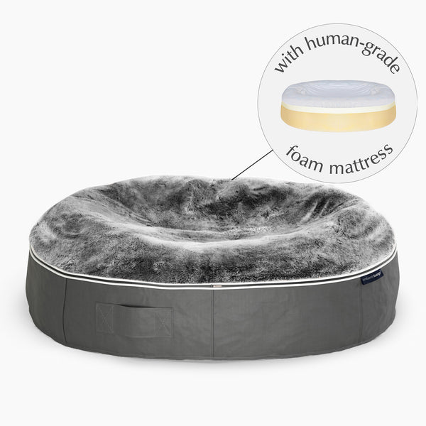 Materasso per cani XXL in schiuma ad alta resilienza - Per interni/esterni