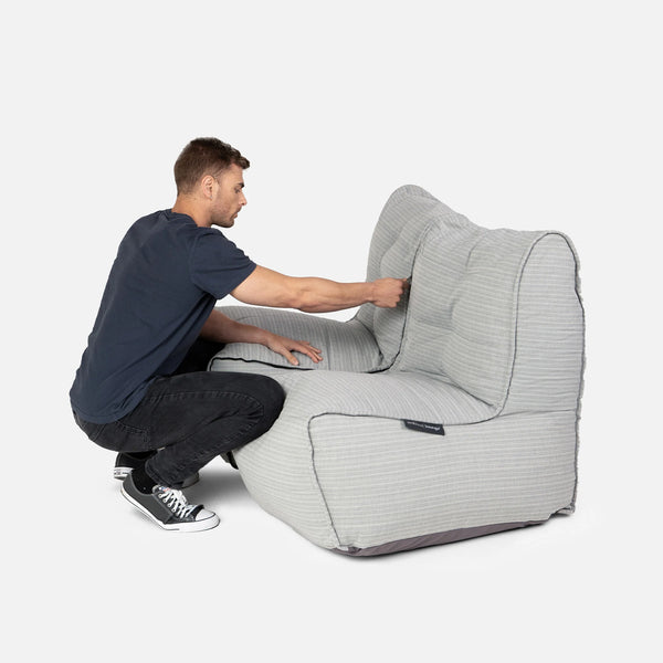 Divano a due posti - Silverline (resistenza ai raggi UV di grado AA+)