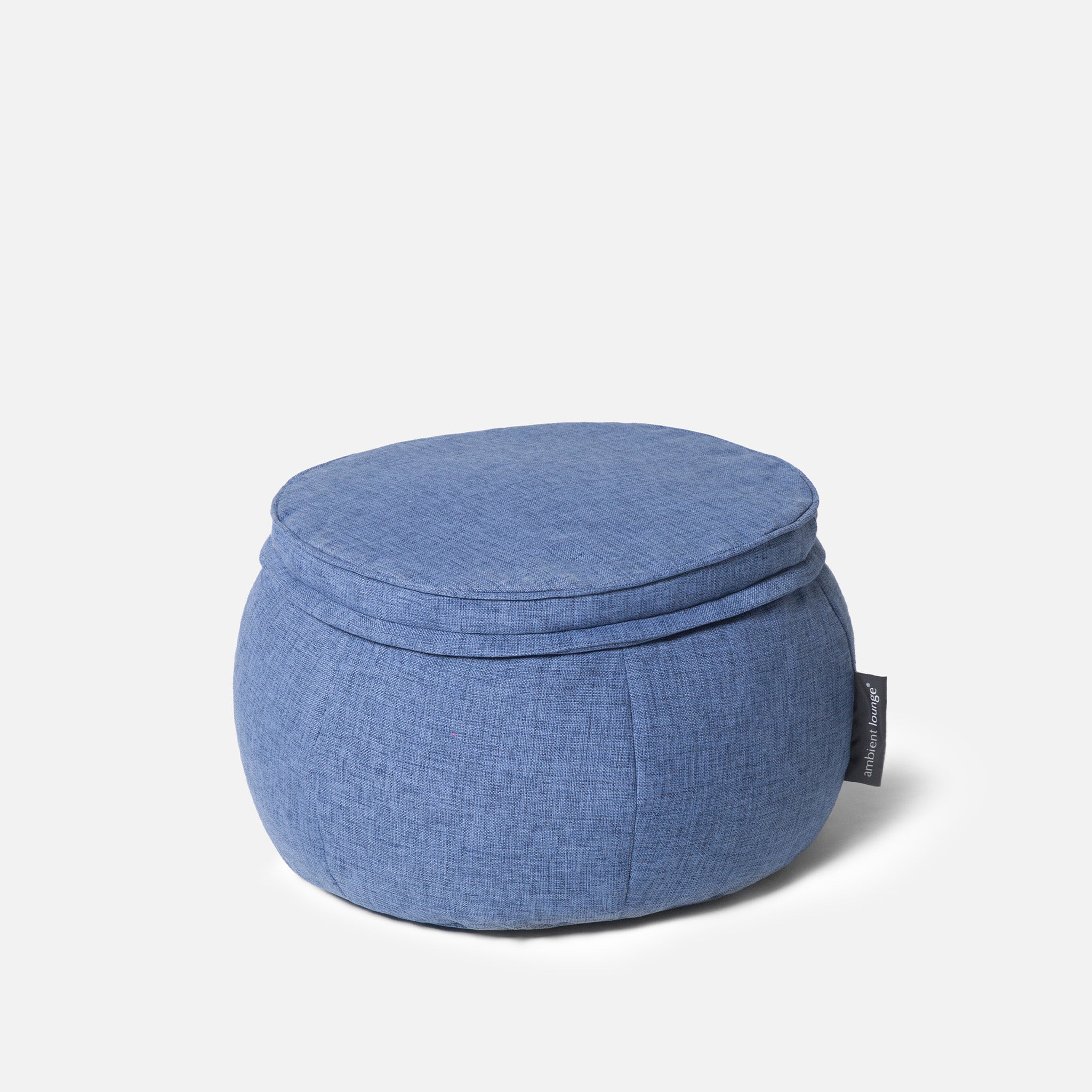 Wing Ottoman - Blue Jazz