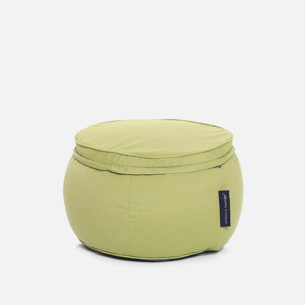 Wing Ottoman - Limespa (Sunbrella)