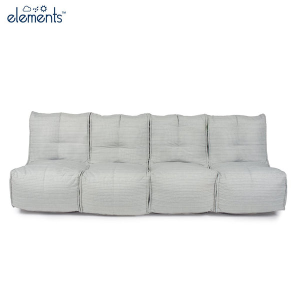 Mod 4 Quad Couch – Silverline (UV Grade AA+)