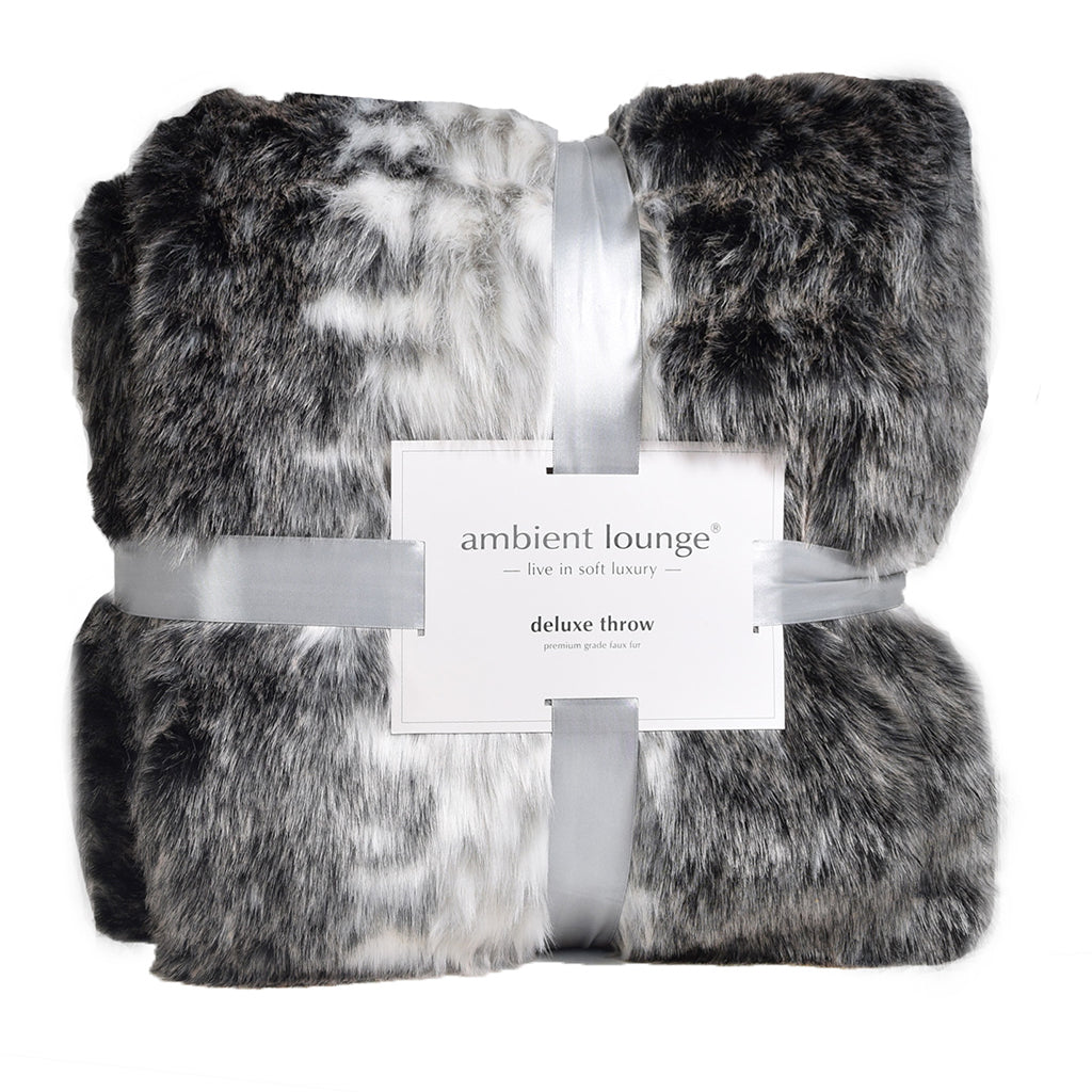 Couverture En Peluche Super Douce - 130x160 Cm - Microfibre Polyester - Double Face (peluche/flanelle) - Blanche